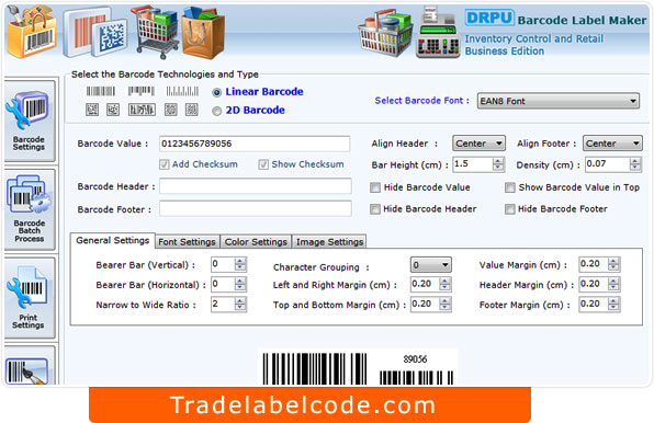 Retail Barcode Generator Software 7.3.0.1 full Windows 7 Retail Barcode Generator Software 7.3.0.1 full