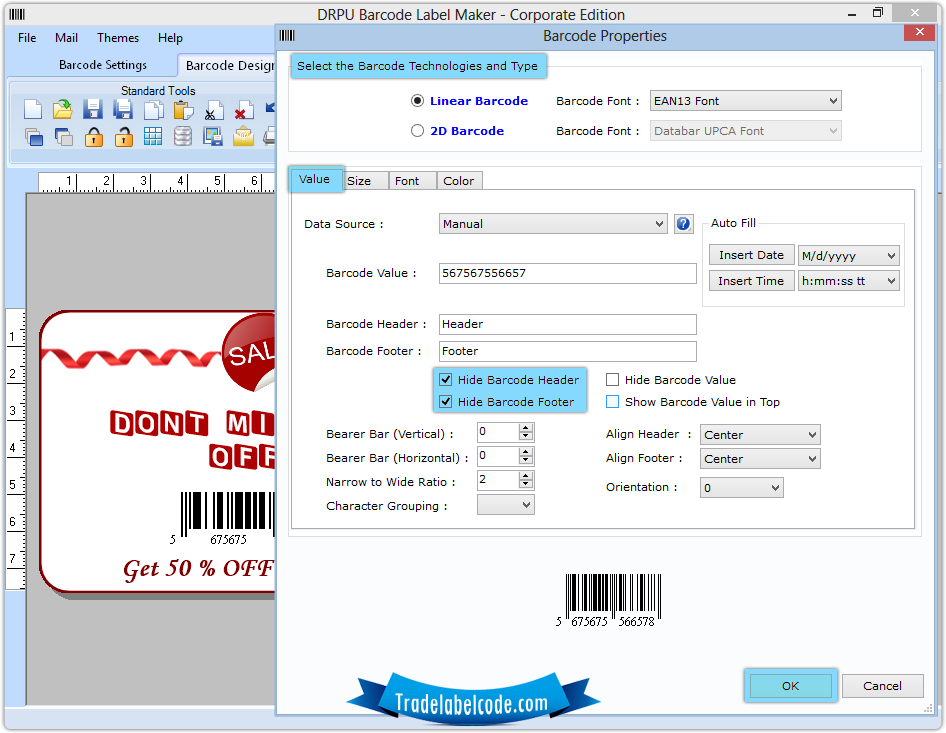 Barcode Label Maker Corporate