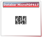 Databar MicroPDF417